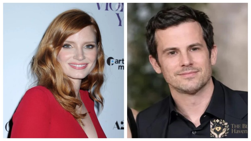 Jessica Chastain and Mike Krieger