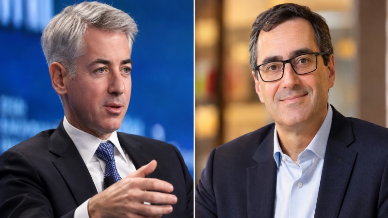 Bill Ackman and Miguel Patricio